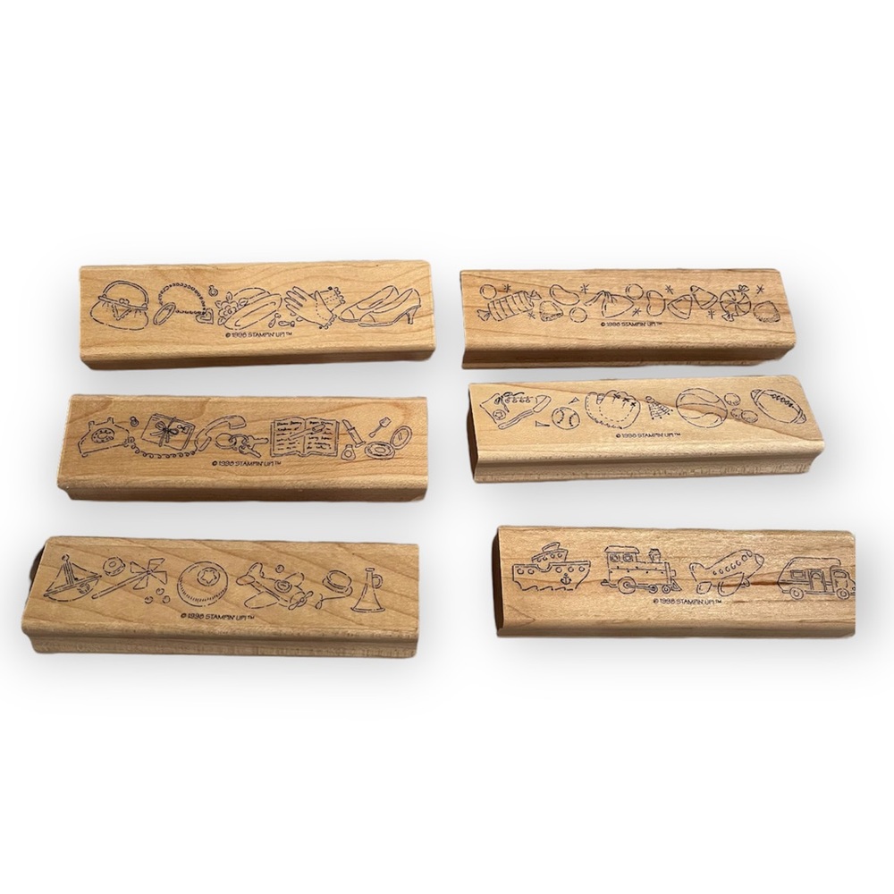 Stampin’ Up! Fun Frames for Photos - 1998 Retired Set for Borders